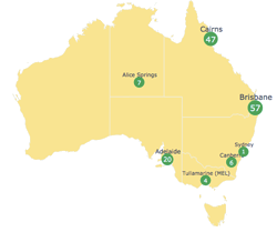 Australian map